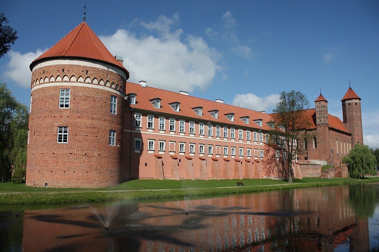 Gotycki Zamek Biskupów Warmińskich w Lidzbarku Warmińskim