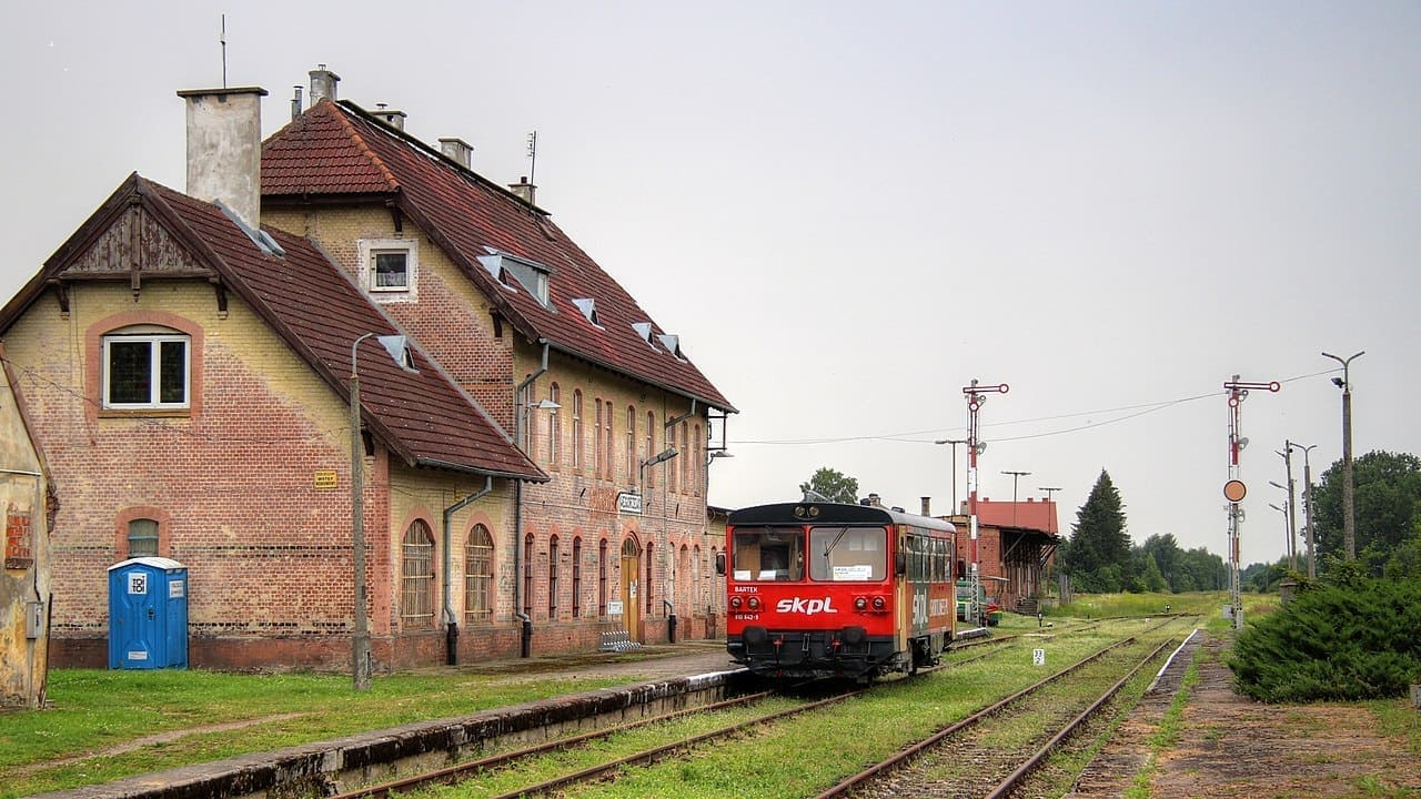Węgorzewo – miasto z bogatą historią kolejową na Mazurach