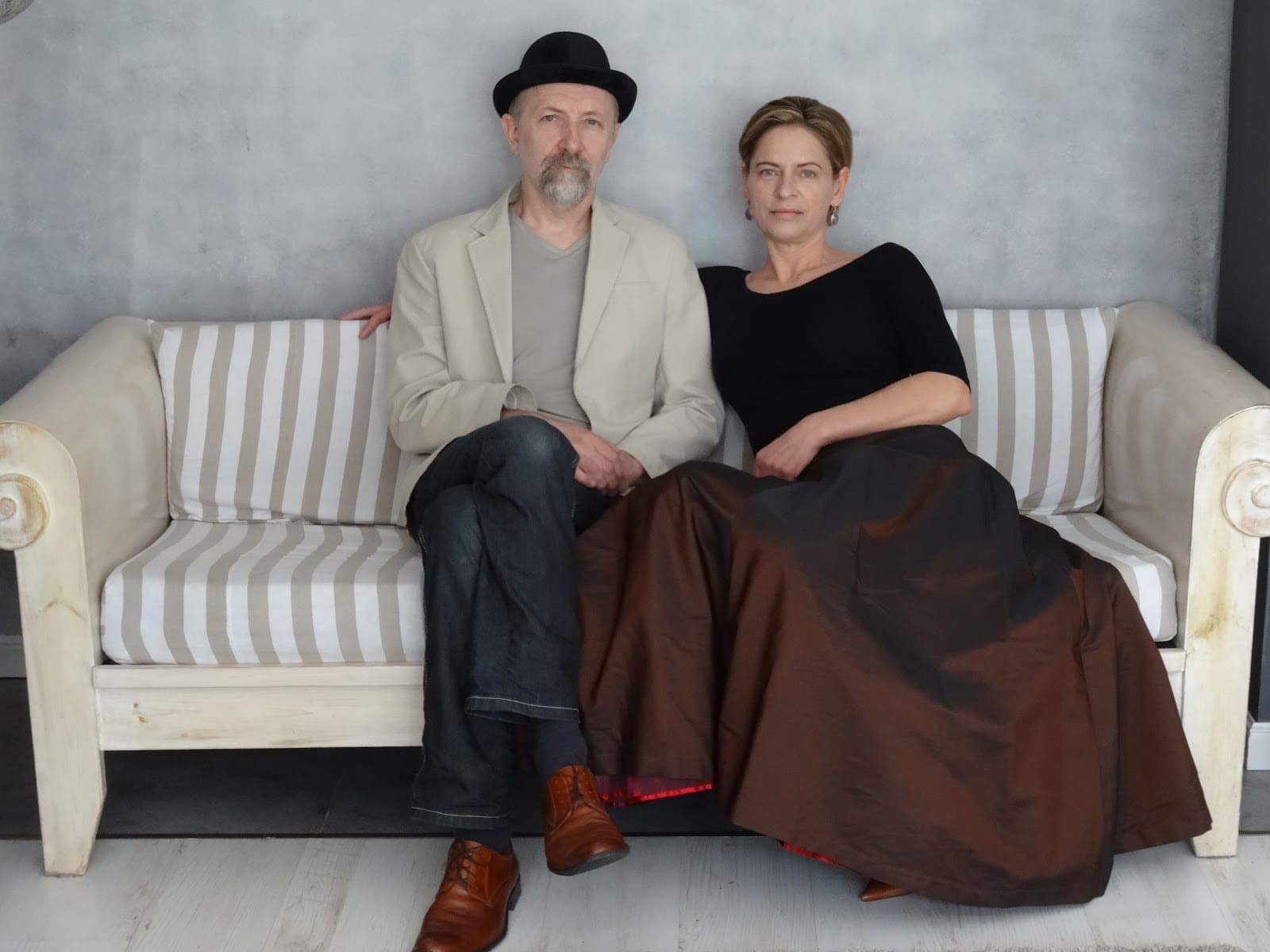 Bernard i Dorota - właściciele i artyści Poza Zgiełkiem
