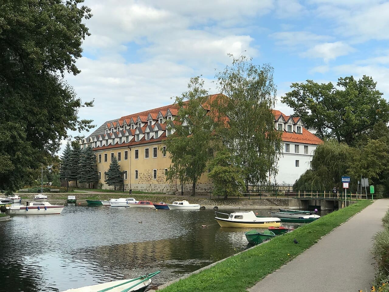Old building in Węgorzewo